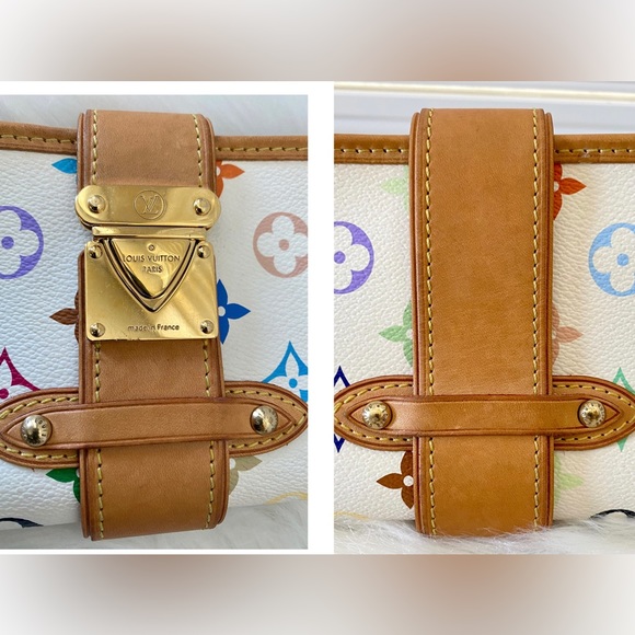 ❤️ SOLD‼️ Louis Vuitton Shirley Monogram White Multicolor - Picture 9 of 17
